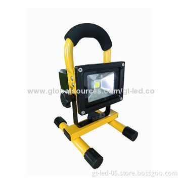 12V rechargeable LED floodlight with certificationsNew